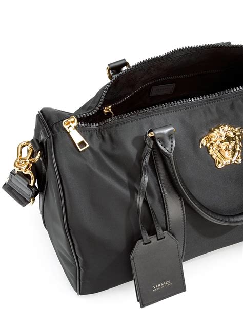 duffle bag versace|Versace duffle bags macy's.